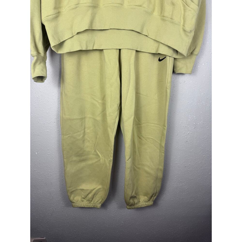 Nike Jogger Phoenix Fleece Set in Buff Gold Womens Hoodie-Large Joggers-Medium - Picture 3 of 6